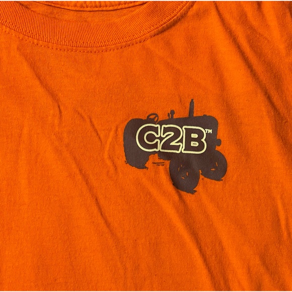 C2B Country To The Bone Long Sleeve Back Graphic Long Sleeve T-Shirt XL - Picture 3 of 6